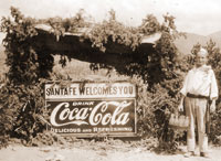 Santa Fe Coca Cola Historic Photo