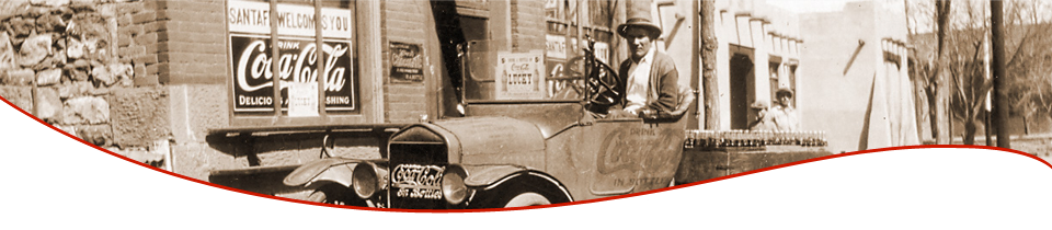 Coca-Cola Santa Fe in 1925