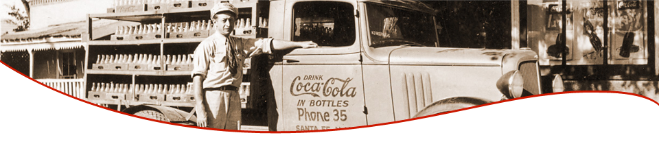 1933 Santa Fe Coca Cola delivery truck
